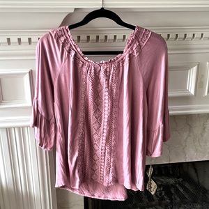 Eyeshadow Clothing Pink Top